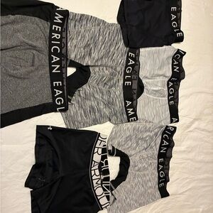 American Eagle Flex Gray black underwear like new